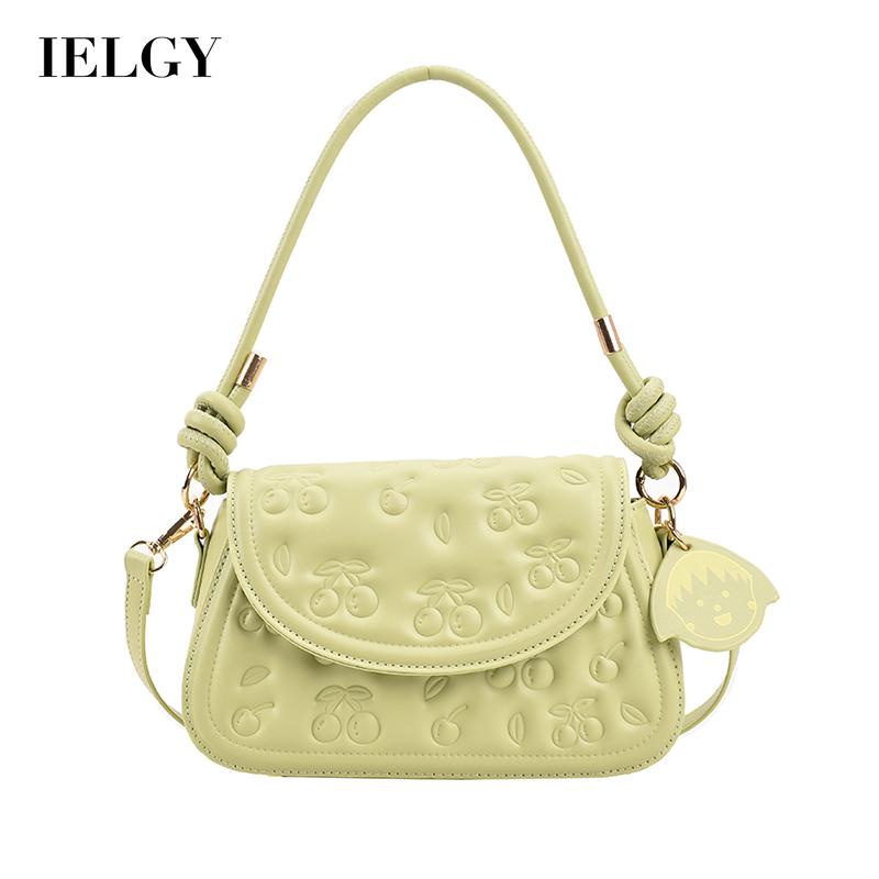 Túi đeo vai IELGY in họa tiết thời trang cao cấp cho nữ