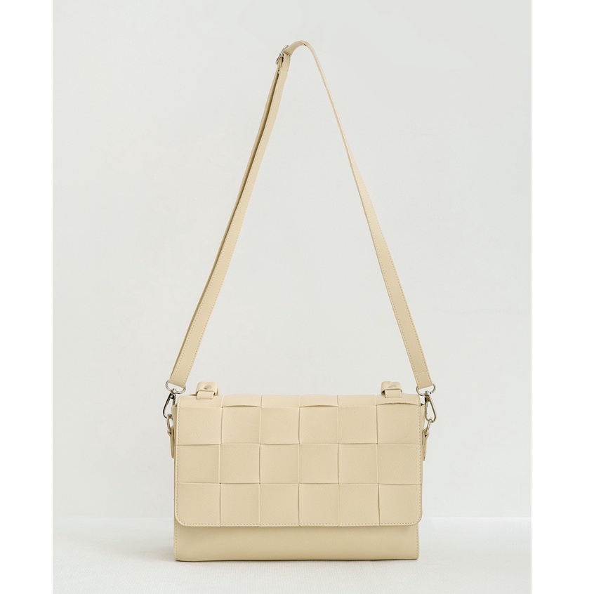 OLV - Túi Creamy Woven Shoulder Bag