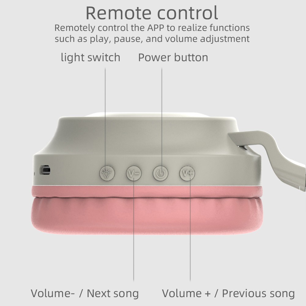 Tai nghe chụp tai Bluetooth không dây thời trang cá tính