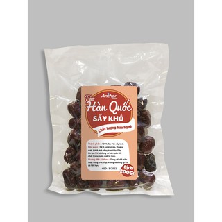 [GÓI 200G ] TÁO ĐỎ TRÁI TO SẤY KHÔ