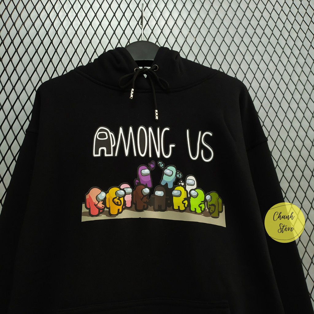 Áo Hoodie Among Us Unisex Nam Nữ - Ảnh Thật