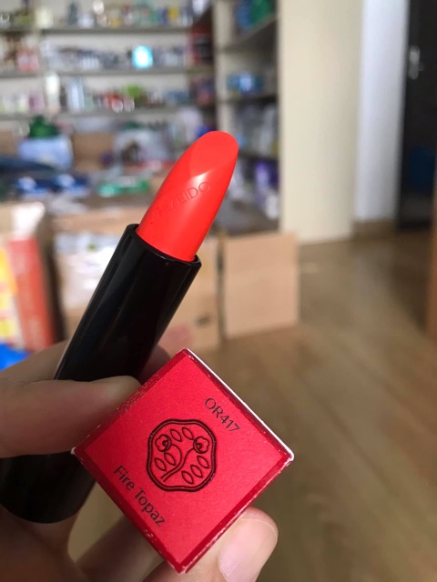 Son môi Shiseido Rouge Rouge Lipstick 4g