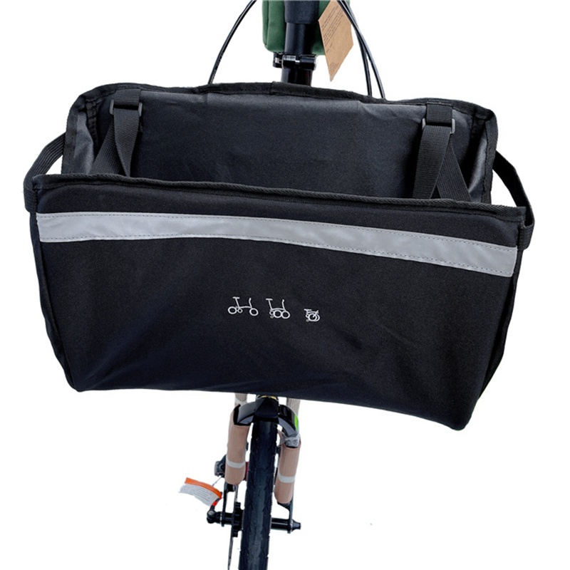 Túi Đựng Rau Củ Quả Gắn Phía Trước Xe Đạp Brompton / Birdy Gấp Gọn Tiện Lợi