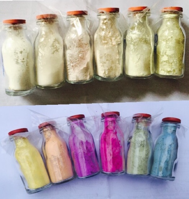 Bột biến quang đổi màu dưới nắng gói 3 gr tặng kèm dầu bóng