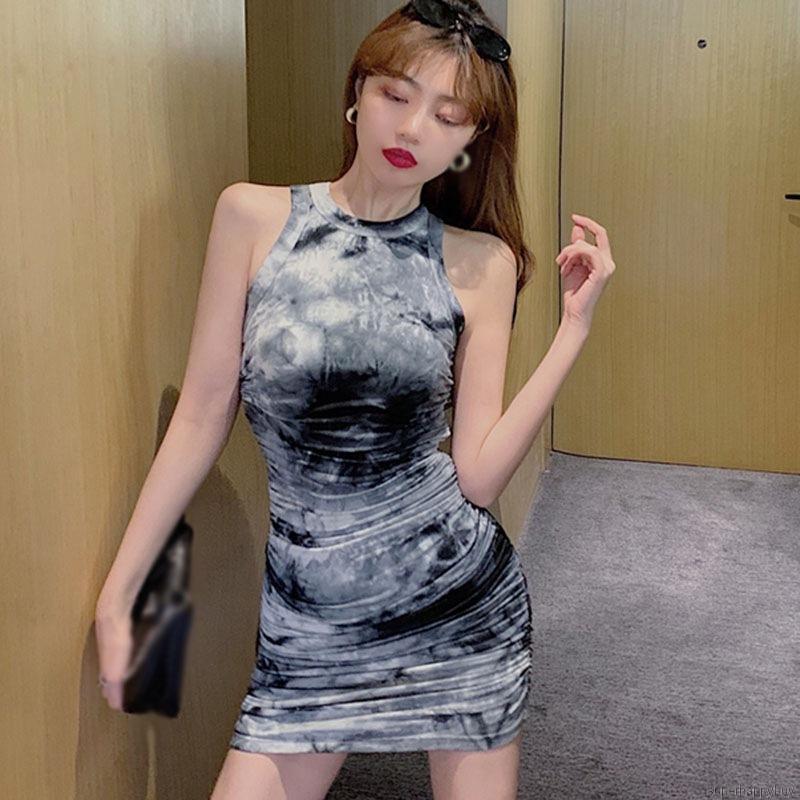 Đầm Body Chất Liệu Co Giãn Thiết Kế Ôm Sát Tôn Dáng