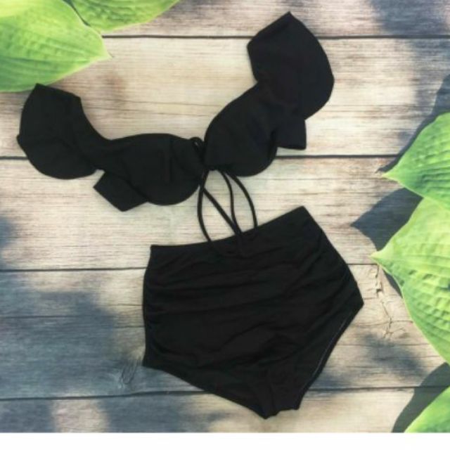 Bikini 2 Mảnh Cánh Tiên, Cap Cao Cực Sexy, Áo Tắm Phối Bèo Đi Biển Nâng Ngực SAVVY | BigBuy360 - bigbuy360.vn