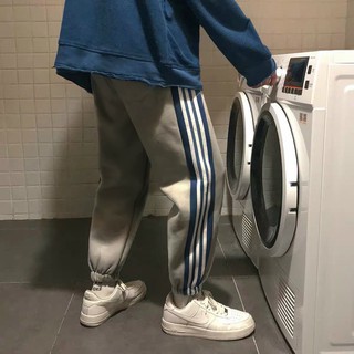 Quần Jogger thun 3 line Trùm Unisex