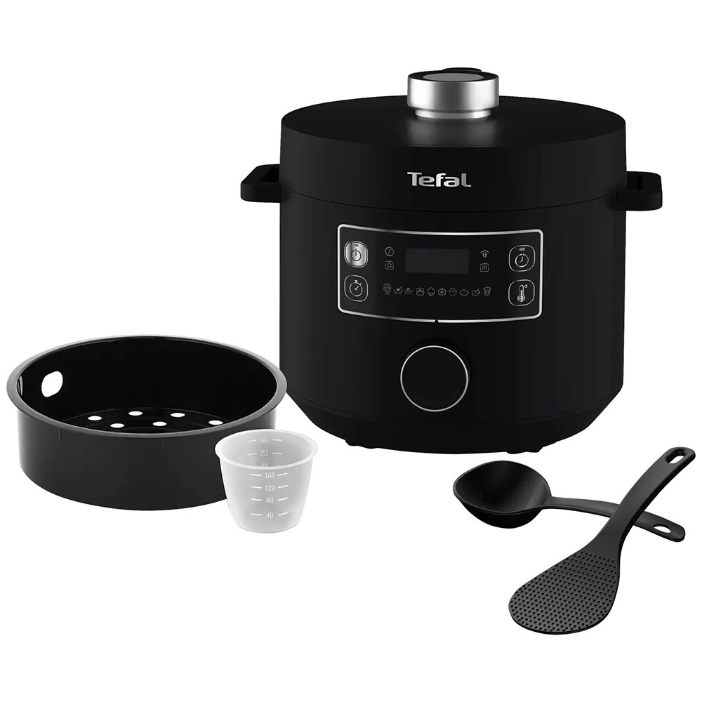 Nồi áp suất điện đa năng Tefal CY754830 Turbo Cuisine 5L 10 chức năng, hàng Đức chính hãng