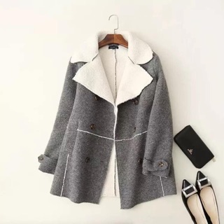 Áo dạ lông zara