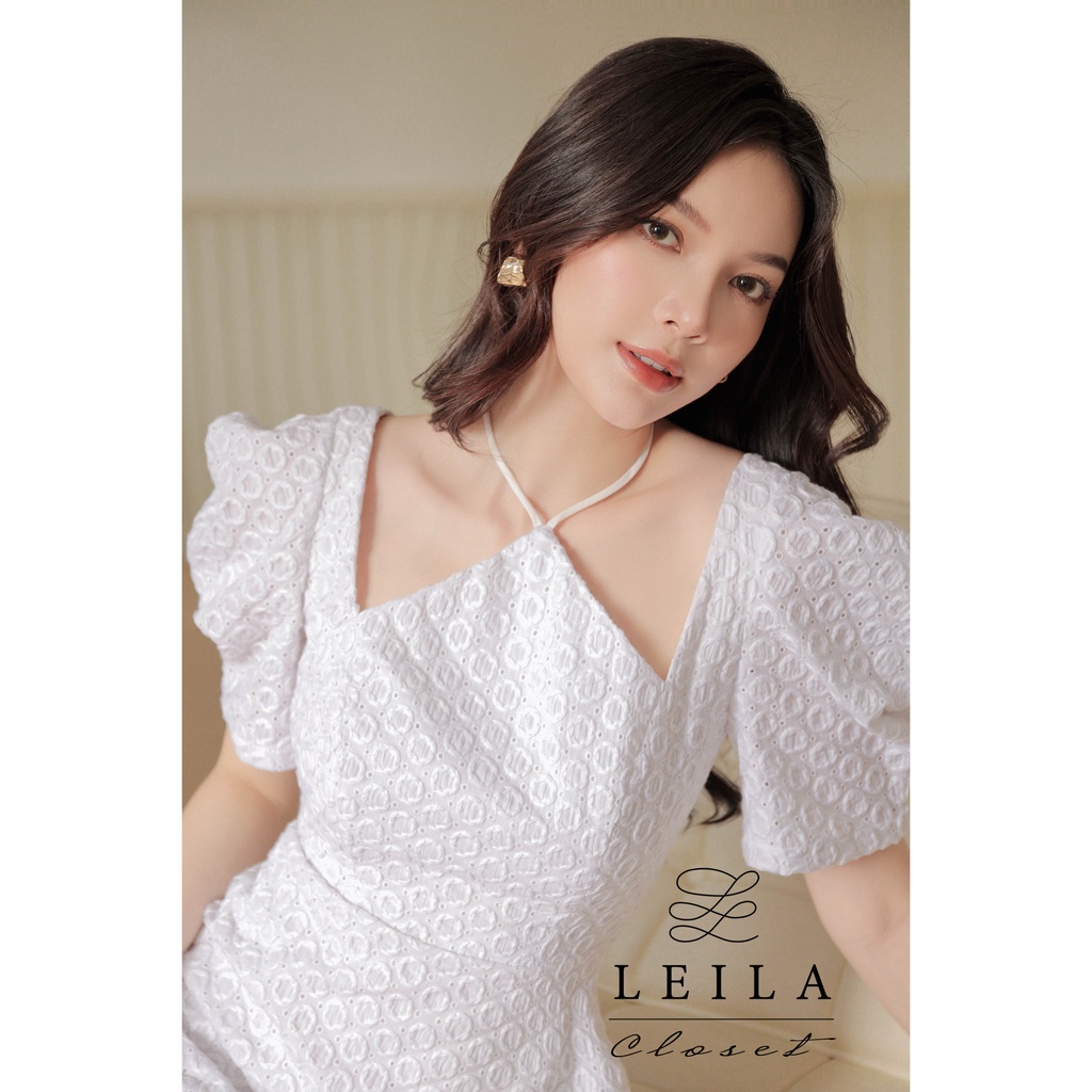 Đầm Julia cotton thêu - Leila Closet.