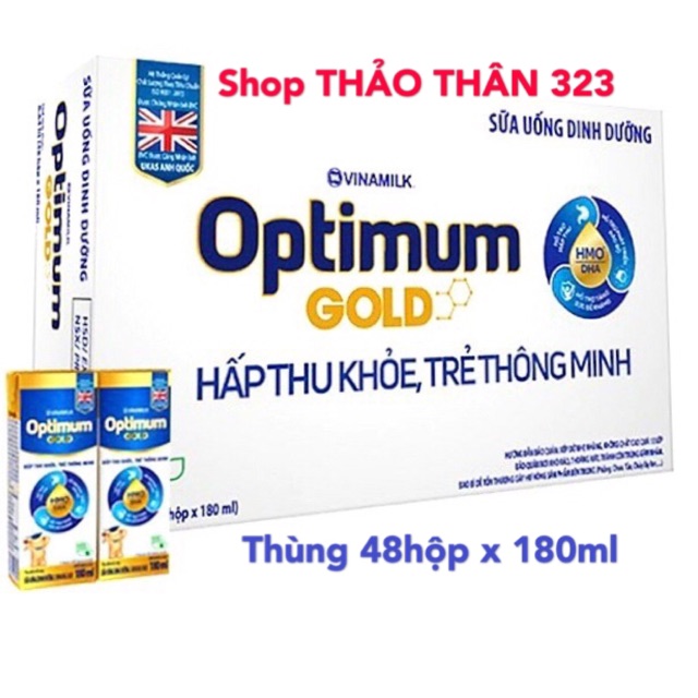 Sữa Bột Pha Sẵn Optimum Gold HMO 110ml, 180ml