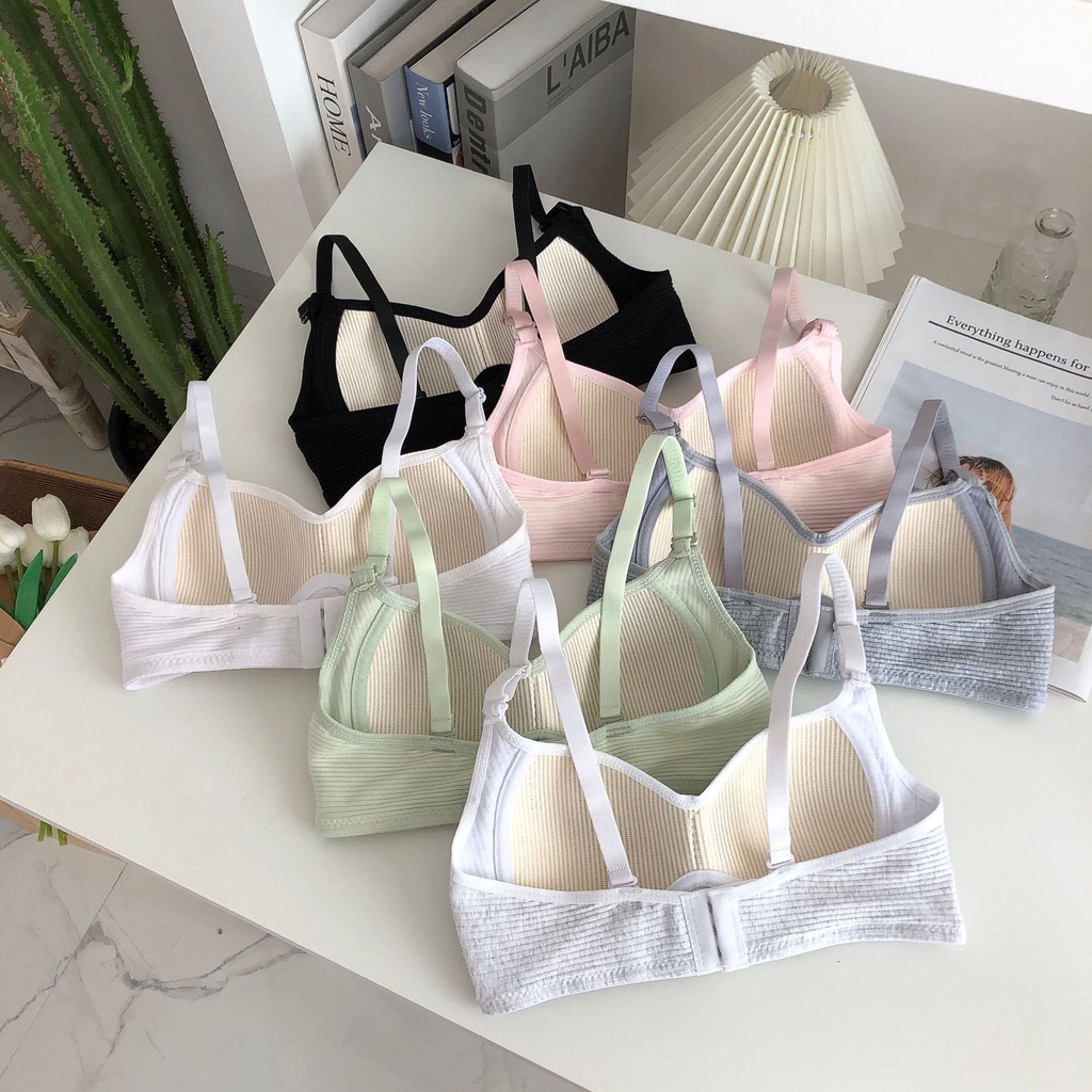 Áo lót nâng ngực không đường may chất liệu cotton cho nữ | BigBuy360 - bigbuy360.vn