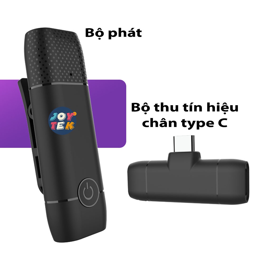 [Mã 154ELSALE2 giảm 7% đơn 300K] Micro thu âm không dây M9, mic ghi âm cài áo cho điện thoại, máy tính bảng M9