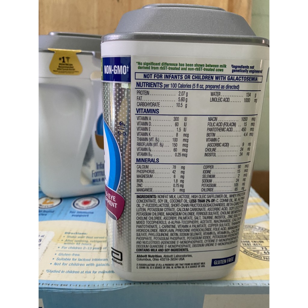 Sữa Similac Pro Advance Non GMO - HMO cho bé từ 0 - 12 tháng 964 g của Mỹ. Mẫu mới, date T3/2023