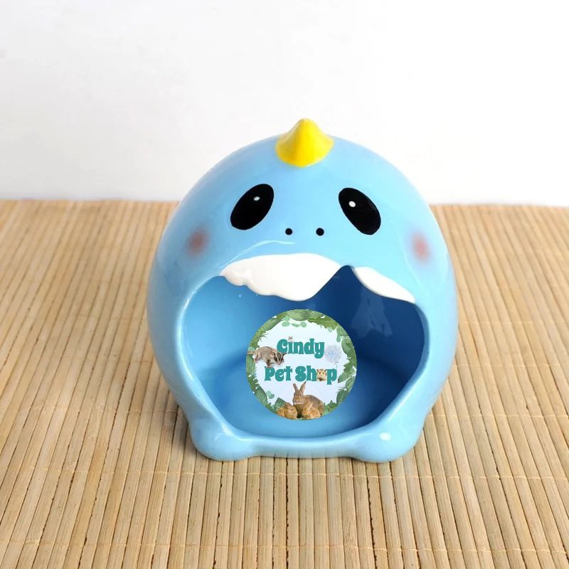 Nhà ngủ sứ chim cánh cụt cho Hamster, Nhím, Dumbo Rat, Gerbil...