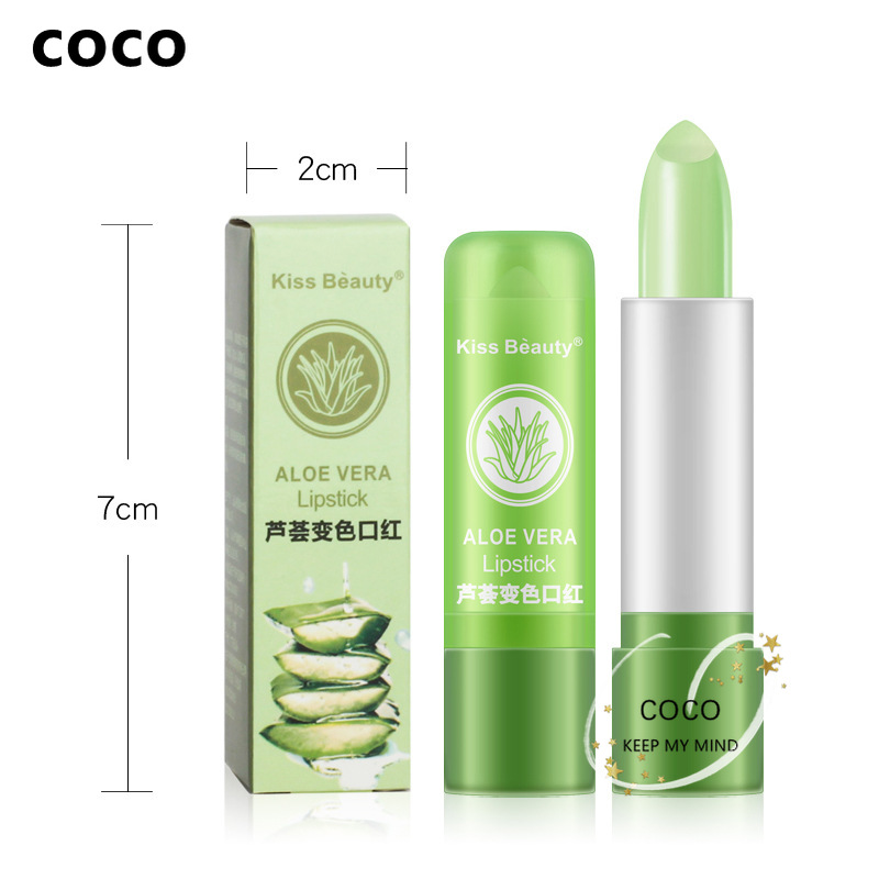 Kiss beauty Son lô hội bao bì màu hồng làm sáng hương hoa đào mùi hương bạc hà | BigBuy360 - bigbuy360.vn