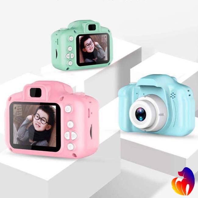 Máy Ảnh Kỹ Thuật Số 8mp Hd Chống Sốc Có Thể Sạc Lại Kiểu Dáng Thời Trang Cho Trẻ Em