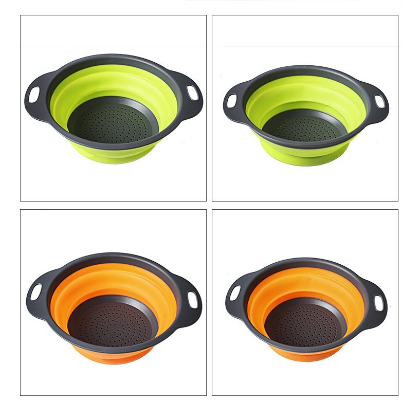 Combo 2 Rổ Xếp Gọn Tròn(1 Lớn + 1 Nhỏ)