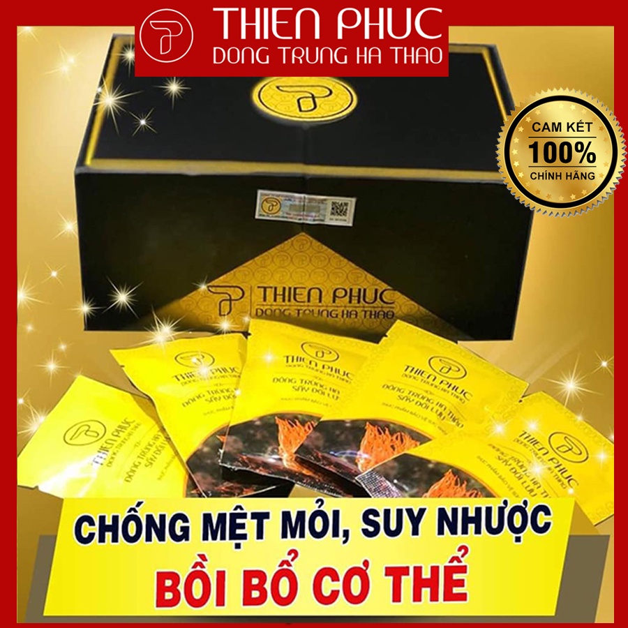 [ Chính hãng] Quả thể đông trùng hạ thảo Thiên Phúc sấy đối lưu 20gr