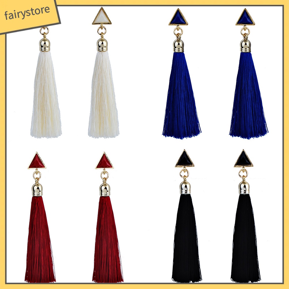 Khuyên tai dáng dài phong cách thời trang Bohemian nữ