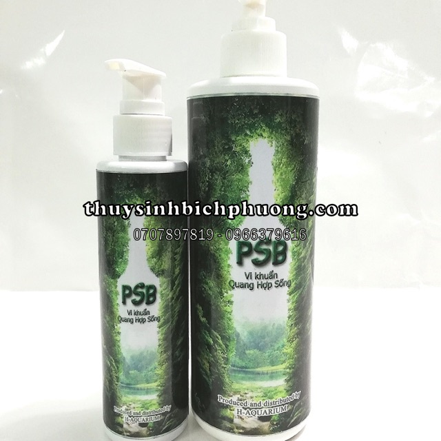 500ML VI KHUẨN QUANG HỢP SỐNG PSB - TẠO HỆ VI SINH - XỬ LÝ TẦNG ĐÁY