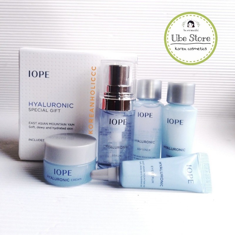 SET DƯỠNG CẤP NƯỚC IOPE HYALURONIC SPECIAL GIFT (5SP) | BigBuy360 - bigbuy360.vn