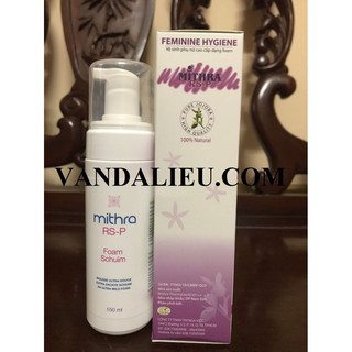 Dung dịch vệ sinh phụ nữ mithra rs p foam cao cấp 150ml-mp