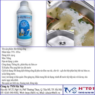 Bột thông cống