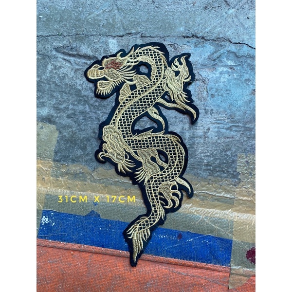 Hình rồng thêu gắn áo siêu siêu đẹp