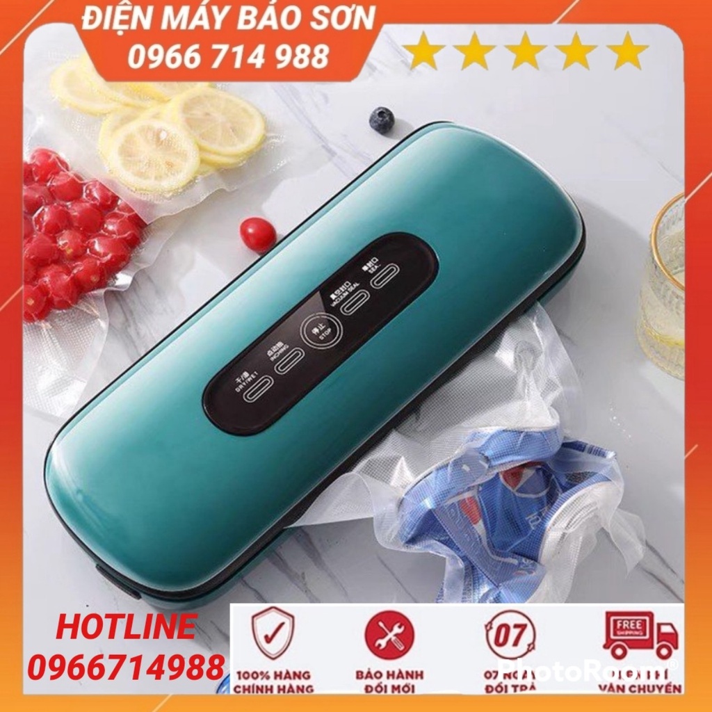 Máy hút chân không bảo quản thực phẩm ZK-3002, công suất 130W, lực hút mạnh mẽ - Tặng kèm 10 túi bảo quản - Bh 6 tháng