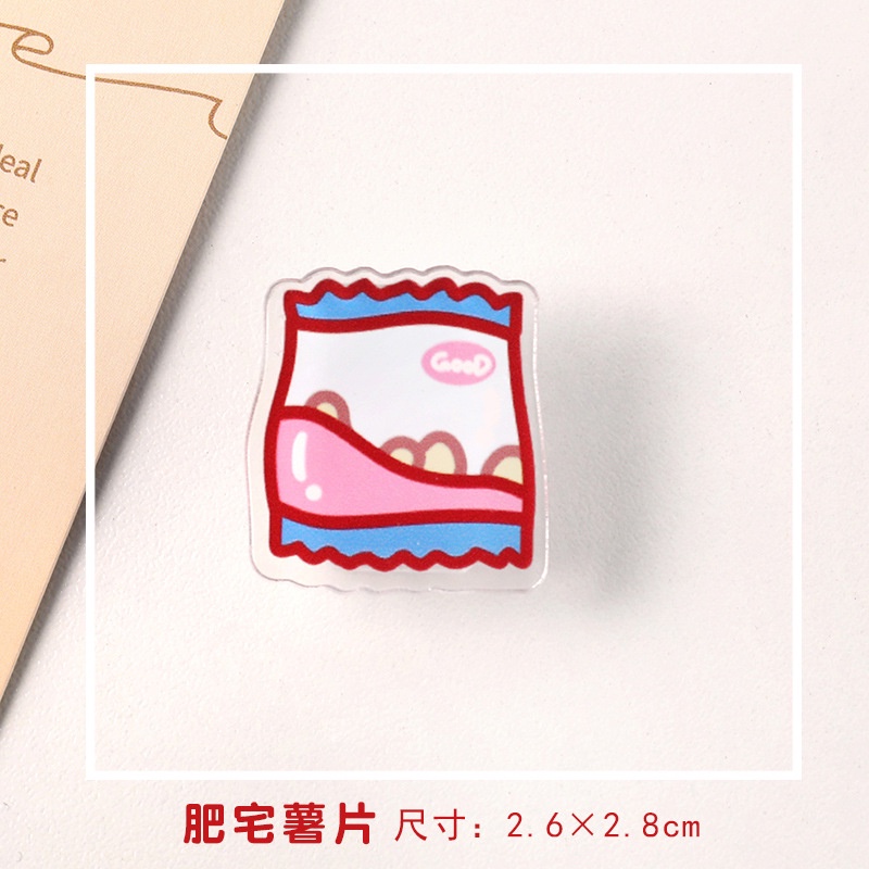 Kẹp Giấy / Tài Liệu Bằng Acrylic Họa Tiết Hoạt Hình Dễ Thương