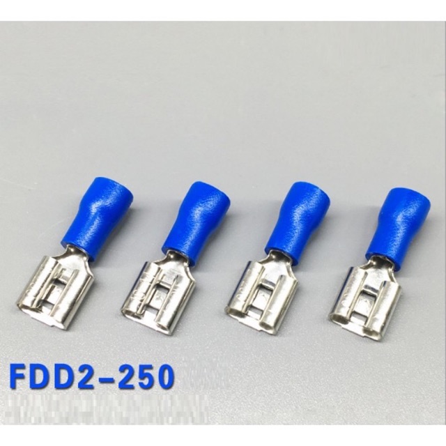 Set 100 đầu cos ghim FDD2-250