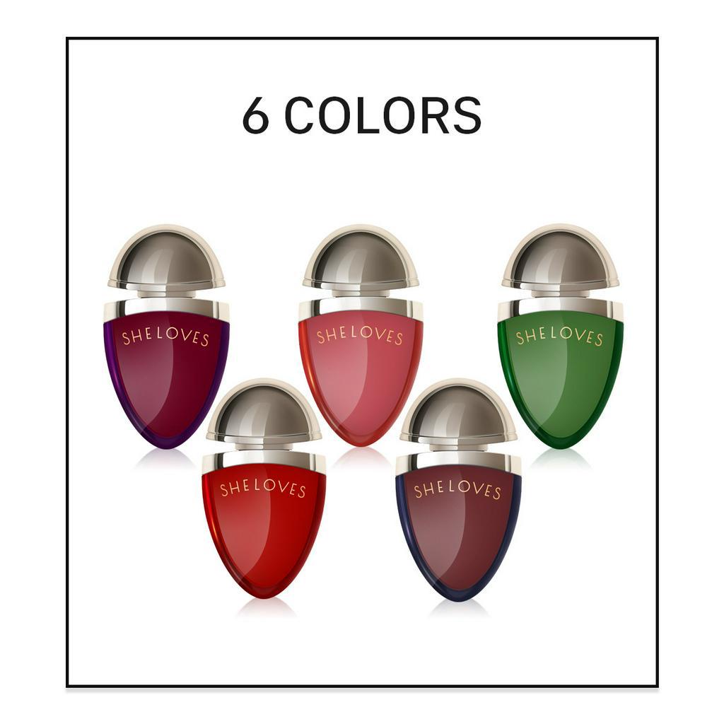 [Hàng mới về] Son môi lâu trôi Sheloves với 6 màu sắc thời trang tùy chọn