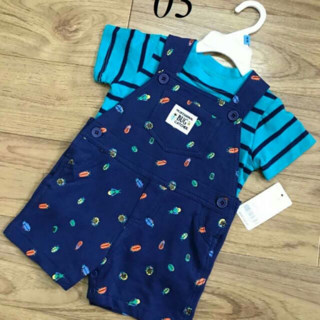 Set yếm Carters bé trai