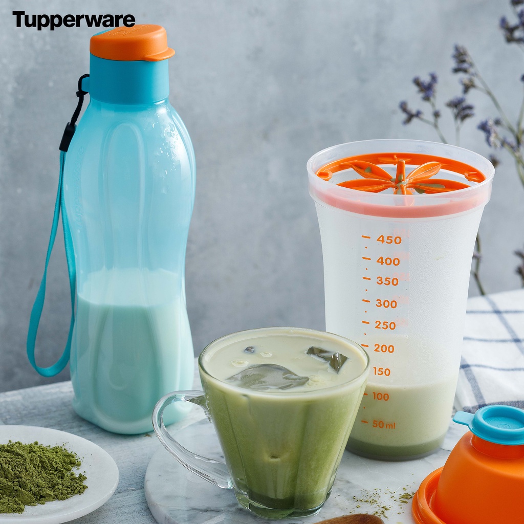 Bộ sản phẩm Tupperware Shake N Go - Bảo hành trọn đời - Nhựa nguyên sinh an toàn sức khoẻ