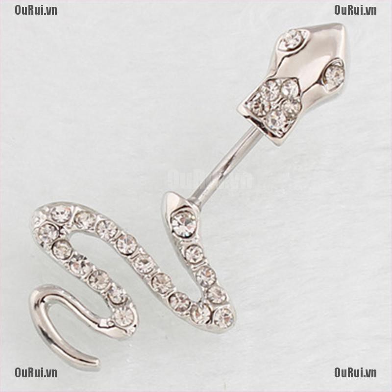 Khuyên Rốn Bằng Thép Không Gỉ Thời Trang Cá Tính