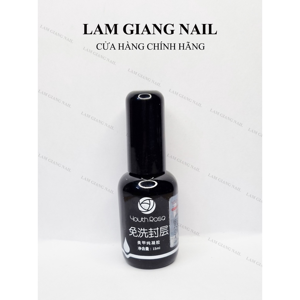 Sơn gel liên kết , sơn gel phủ bóng hoa hồng chai 15ml