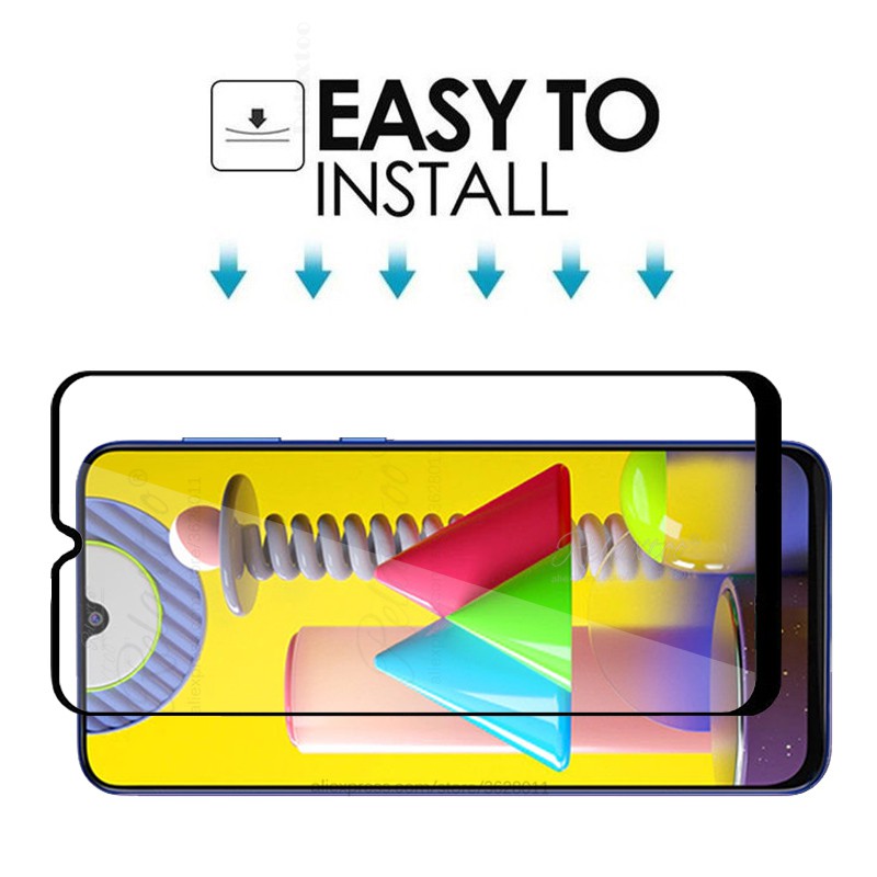 SAMSUNG Kính Cường Lực Bảo Vệ Camera Sau Cho Samsung Galaxy M30S M21 M31 2 Trong 1 9h Samsungm21