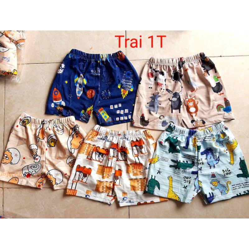 Quần Chục Thông Hơi Chất Cotton Giấy Thái Cho Bé Trai Bé Gái.