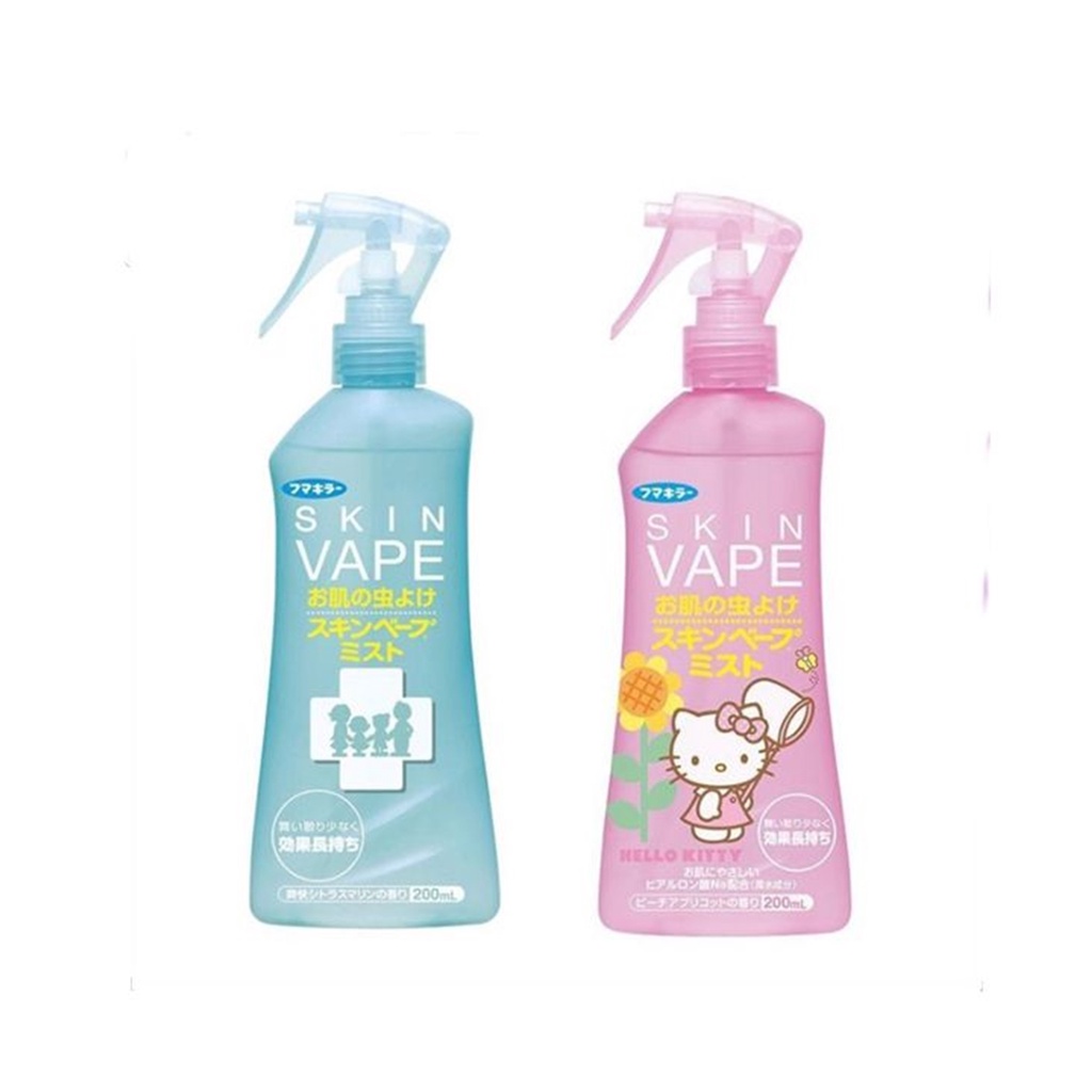 Xịt Chống Muỗi Skin Vape Nhật Bản 200ml Đuổi Muỗi và Côn Trùng