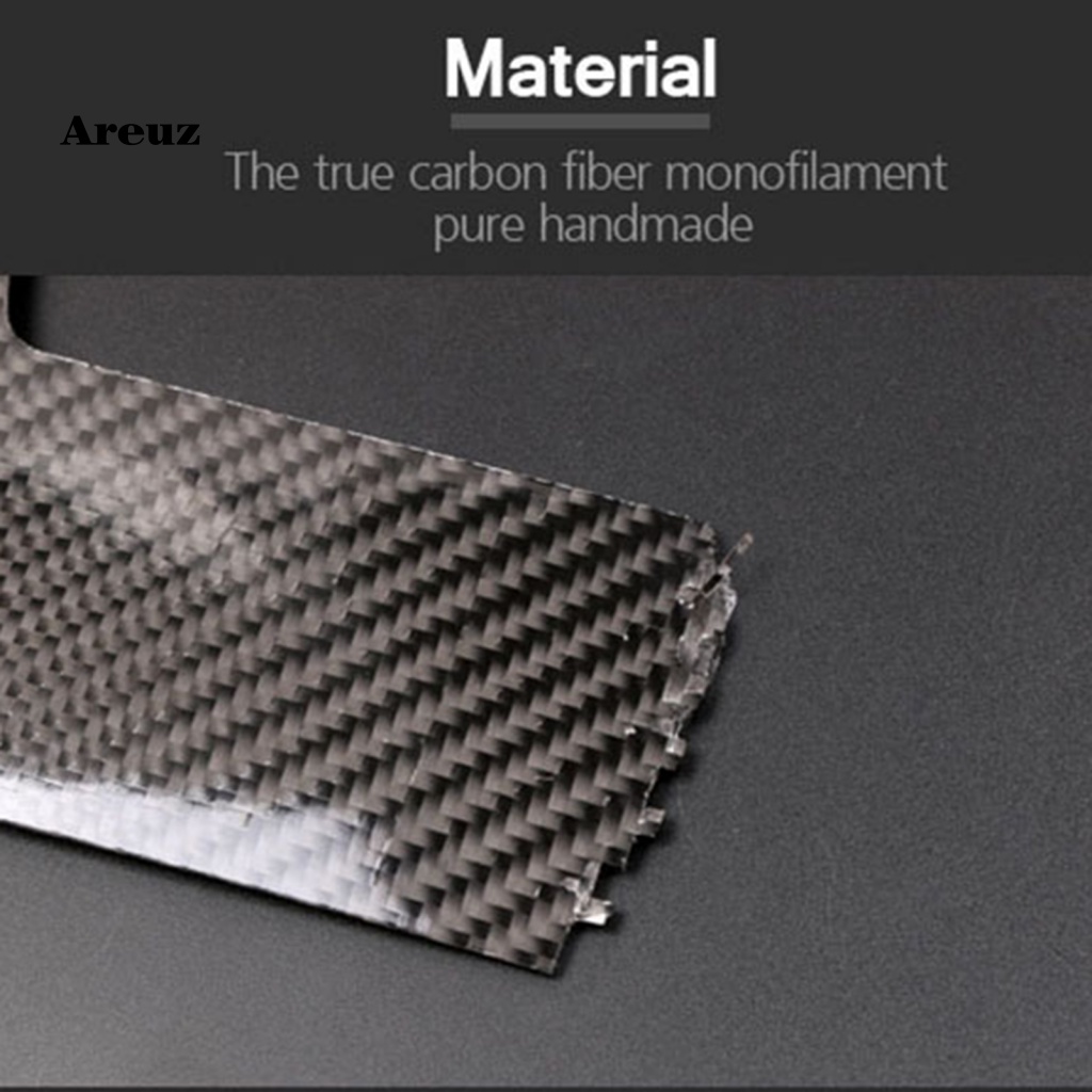 Bộ 2 Miếng Dán Sợi Carbon Chống Va Chạm Cho Gương Chiếu Hậu Xe Hơi