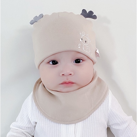 MUP 112 : Mũ kèm khăn hươu cho bé cực xinh