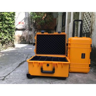 4258 - Thùng vali chống sốc chống nước cho camera, máy ảnh, máy quay phim có bánh xe