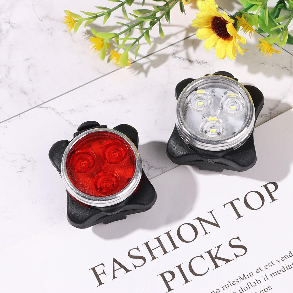 SHOUKEY Đèn Pha LED 3 Bóng Cho Xe Đạp