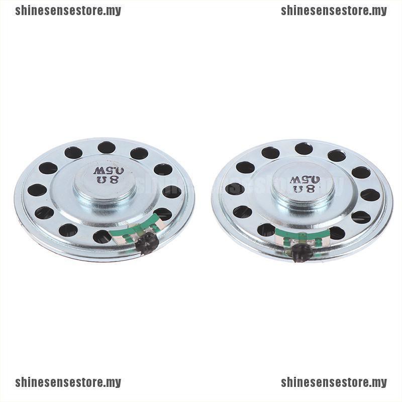 Set 2 Loa 50mm 8 Ohms 0.5 Watt 0.5w 8r Chất Lượng Cao