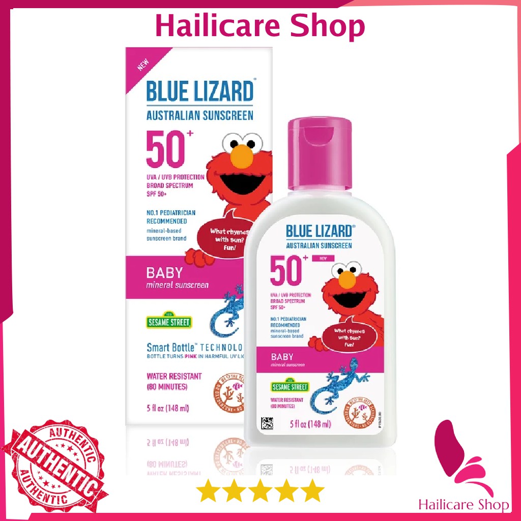 [Nhập Mỹ] Kem chống nắng Blue Lizard Australian Sunscreen Sensitive/ Baby SPF50