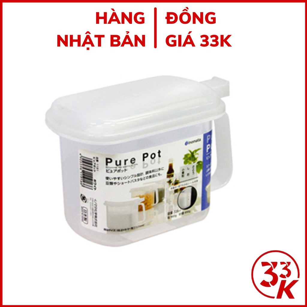 [Đồng giá 33k] Hộp gia vị kèm thìa 720ml Inomata nắp đóng mở thuận tiện Nhật Bản | BigBuy360 - bigbuy360.vn