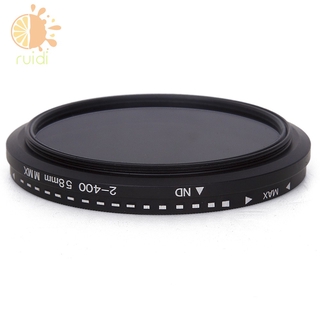 Kính Lọc Nd2 - Nd400 Cho Máy Ảnh