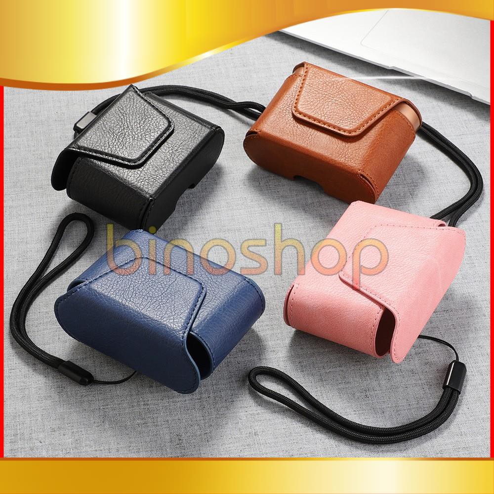 Bao đựng tai nghe Sony WF-1000XM3 chất liệu da cao cấp - Hộp đựng tai nghe không dây