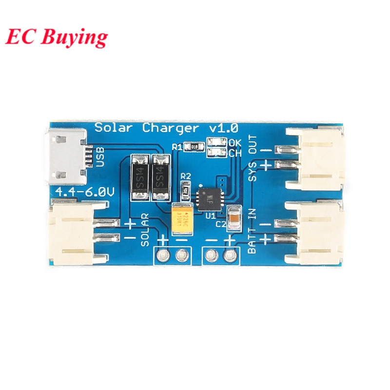 Mô đun sạc năng lượng mặt trời mini CN3065 PIN LITHIUM TP5100 500MA 2A DIY
